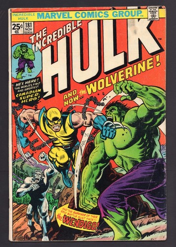 The incredible hulk 181 1st - incredible,
