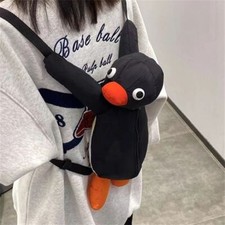 Penguin Plush Backpack Cute