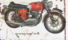 BSA 650 Mark2 Spitfire 1966