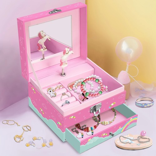 Musical unicorn jewellery - jewellery, box