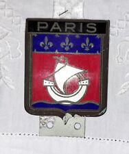 Auto Car Drago 1950s Original Paris Ile de France France French 550 Badge