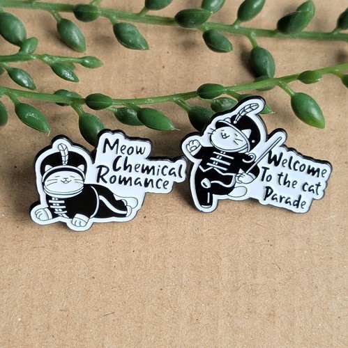 Chemical romance enamel pin - chemical,