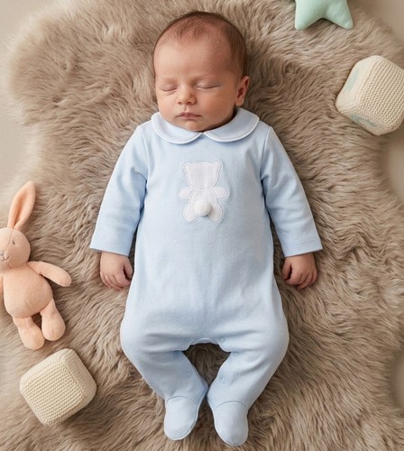 Baby boy sleepsuit babygrow - sleepsuit,