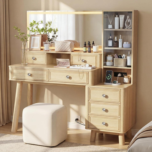 Makeup vanity desk with - 48",