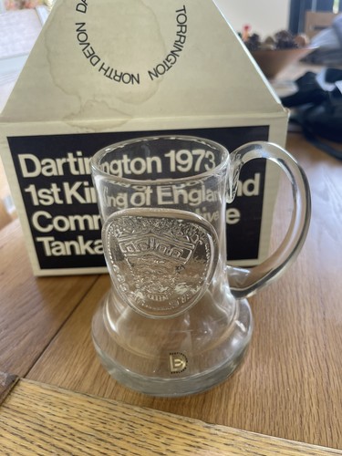 Dartington crystal tankard - dartington,