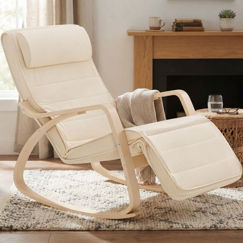 Luxurious rocking chair with - rocking,