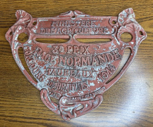 Antique 1914 french cast iron - antique,