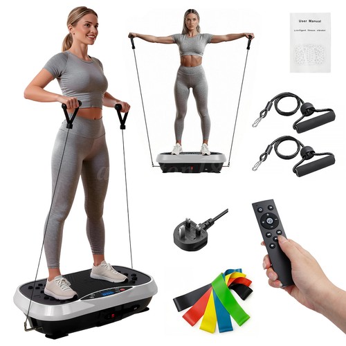 Power vibration plate exercise - power,