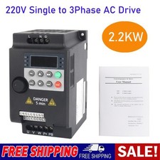 2.2KW Single To 3 Phase