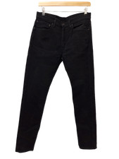 LEVI STRAUSS & CO Men's UK Size W34 Black 512 Lo-Ball Denim Jeans Pre - Loved