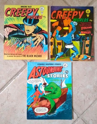 Lot creepy worlds 160 - creepy,