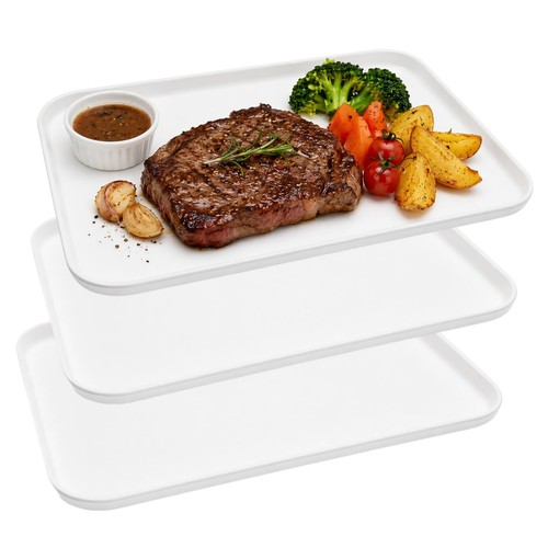 Pack melamine serving trays - 3,