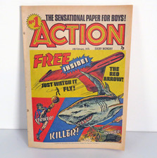 Action #1 UK Comic February