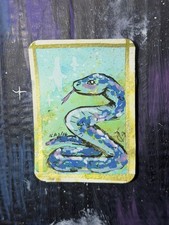aceo - Snazzy Snake - original