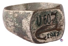 U60 Seal with flag 1942 U-boat