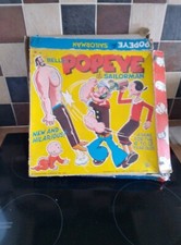 VINTAGE 1983 POPEYE Parker 1980’s Retro Cartoon ARCADE BOARD GAME not complete