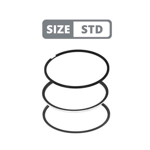Piston ring set - piston, 89mm