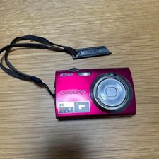 Nikon COOLPIX S230 Rose Red Compact Digital Camera [Body & Battery]used Japap