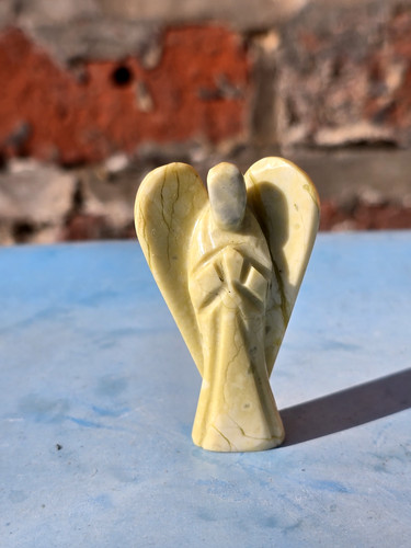 Pocket stone carved gemstone - stone,
