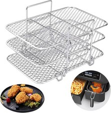 3Pcs Air Fryer Rack for Ninja