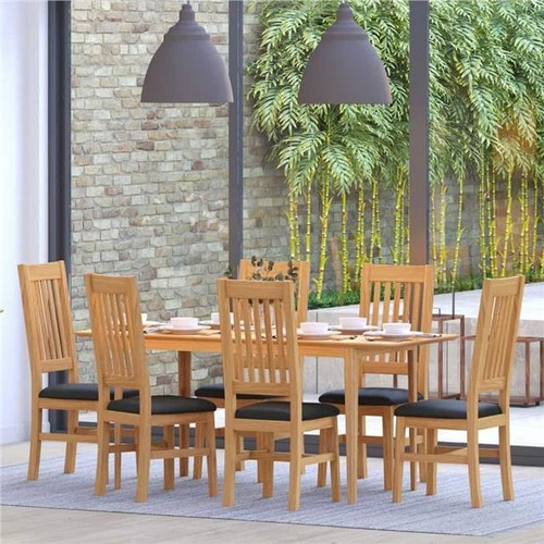 Solid oak extending dining - oak,
