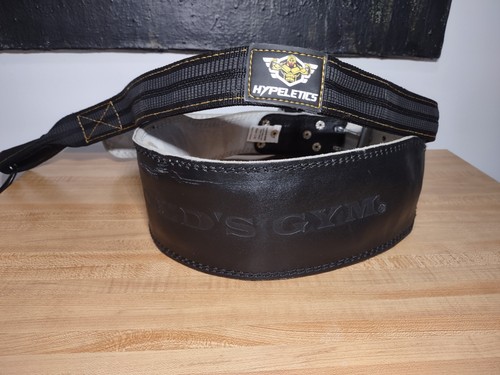 Gold gym leather belt - gold's,