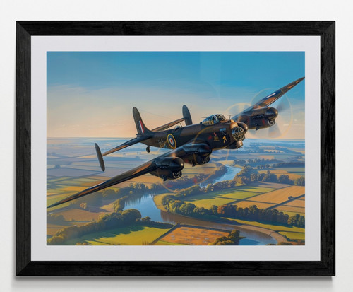 Lancaster bomber style - bomber,