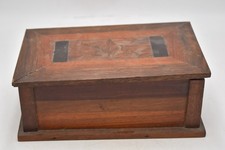 Vintage Marquetry Wooden Box
