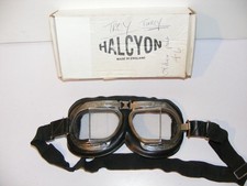 Classic Halcyon Goggles, Mark 4 Aviation style Eyewear suitable for Motorcycles