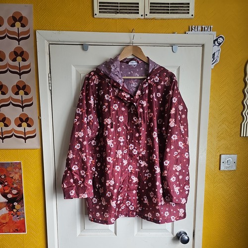 Damart burgundy orange - , floral