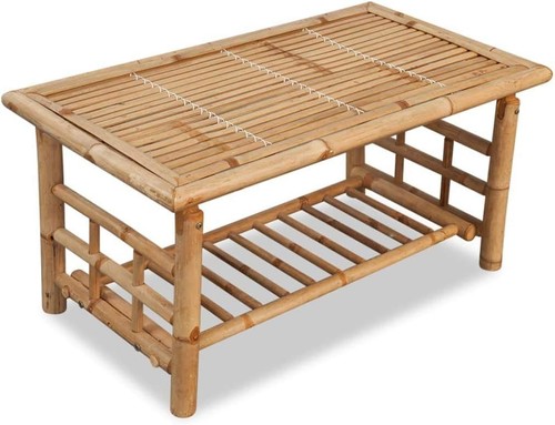 Vidaxl bamboo coffee table - vidaxl,