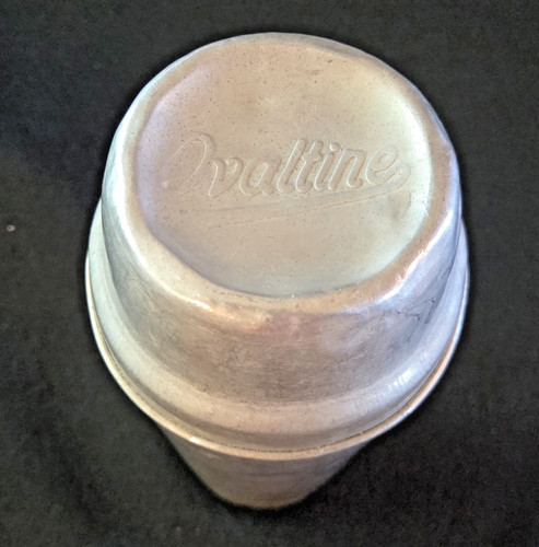 Aluminum ovaltine drink - ovaltine,