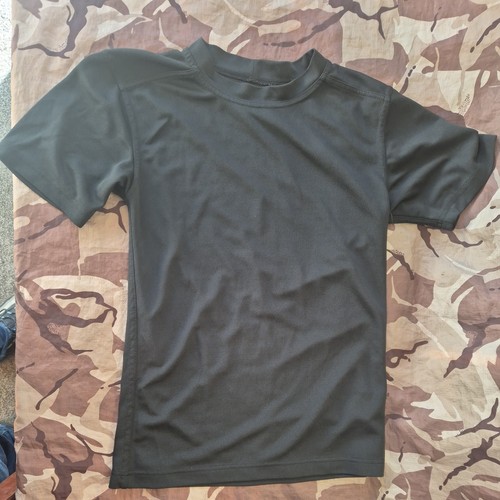 Black shirt self wicking - black,