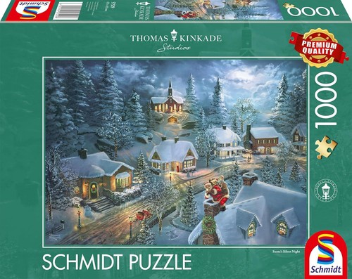 Schmidt thomas kinkade santa - thomas,