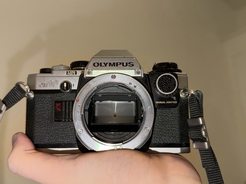 Olympus om10 35mm slr - om10,