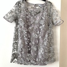 Nightingales Lace Overlay Top