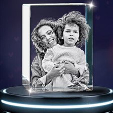 3D Photo Glass Crystal Block