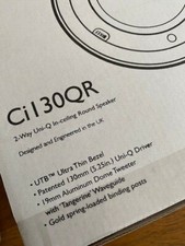 2 x KEF Ci130QR Ceiling