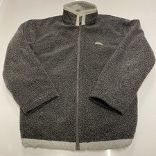 Sonneti Jacket Mens Medium Grey Fleece Waterproof Windproof Vintage Y2K