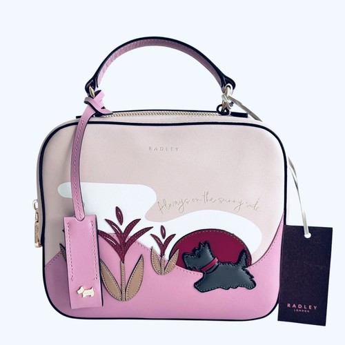 Radley handbag pink leather - pink,