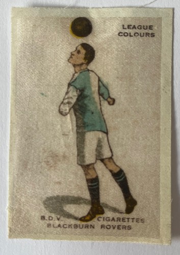 Blackburn rovers 1922 silk - rovers,