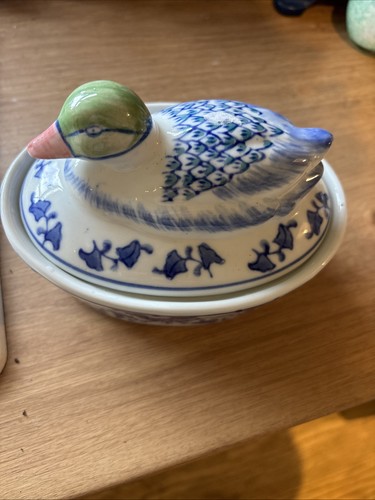 Vintage china duck pate - duck,