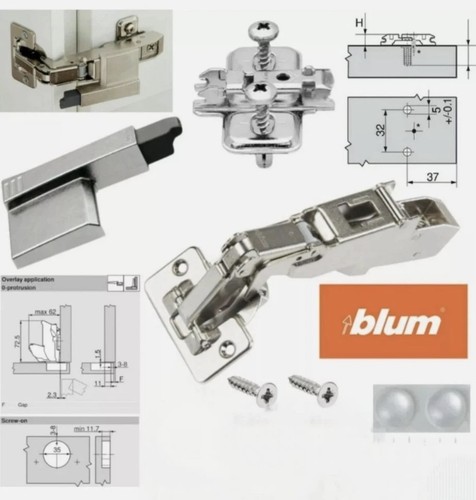 Blum 70t6550 clip top 170 - clip, 170°
