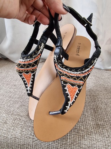 Beaded sandals size - beaded,