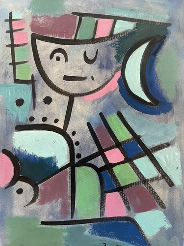 Paul klee cubist original - cubist,