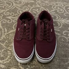 Vans Shoes Mens 10 Off The Wall Classic Low Sneakers TC7H Burgundy / Red