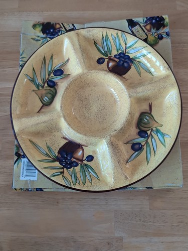 Vintage ceramic nibble serving - nibble,
