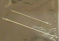 KNITTING MACHINE PARTS BODKIN DOUBLE EYED EYE TRANSFER NEEDLES 4.5MM 9MM BULKY