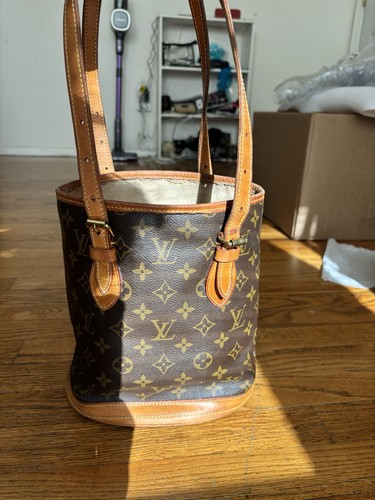 Louis vuitton monogram bucket - louis,