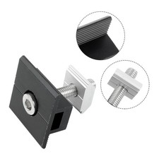 Hot Sale Solar Panel Support Clamp Mounting 30/35mm 4/10Pcs Aluminum Alloy